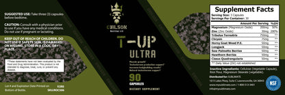Testosterone Booster Supplements | T-UP Ultra | CWilson Nutrition LLC