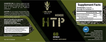 Mental Health Supplements | Mamba HTP | CWilson Nutrition LLC